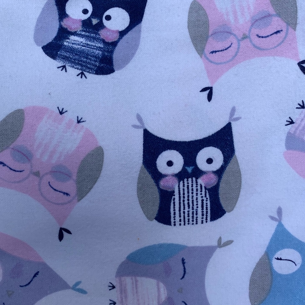 Handmade facemask (Owls)